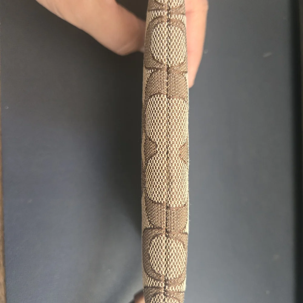 Coach Brown Mickey Mouse Wristlet - Picture 5 of 6